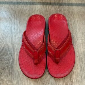 Vionic orthopedic Red Textured Shoes